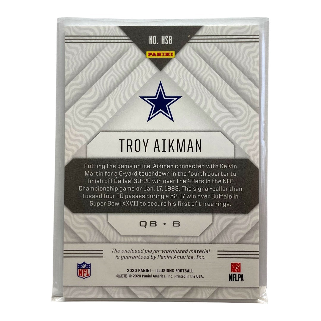 PANINI NFLカード ILLUSIONS TROY AIKMAN COWBOYS 21/50 #HS8 中古 IT2