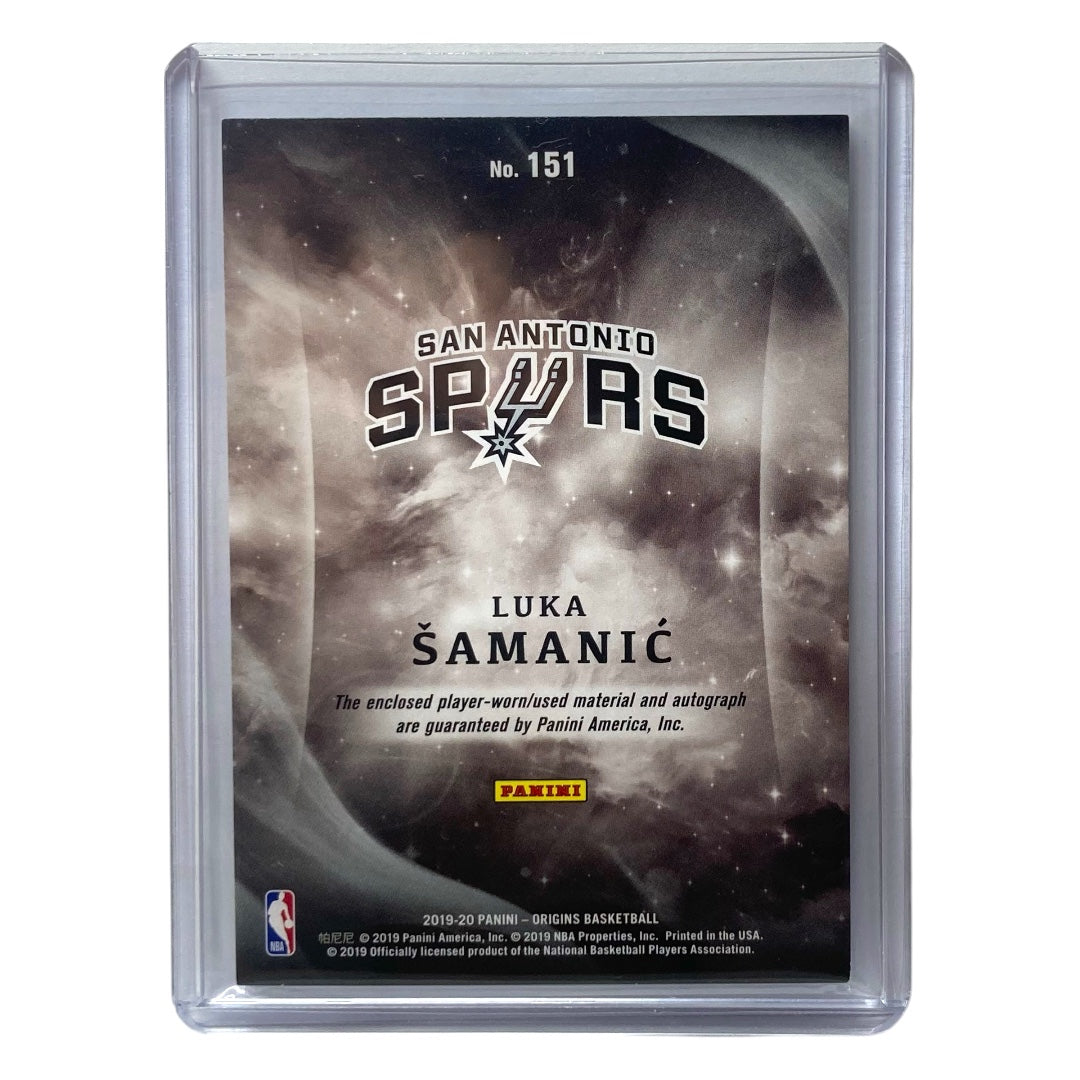 PANINI NBAカード ORIGINS LUKA SAMANIC SPURS 10/49 #151 中古 IT2