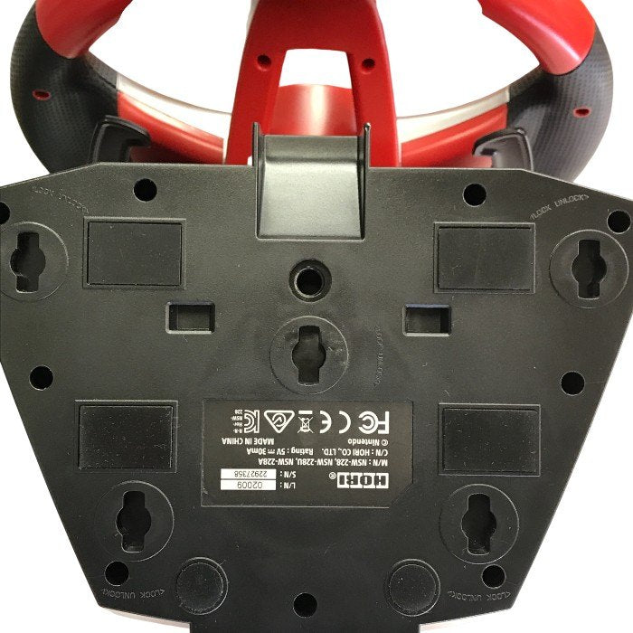 HORI マリオカートレーシングホイール DX for Nintendo Switch ハンドル ステアリング コントローラー NSW-228A 中古 T1