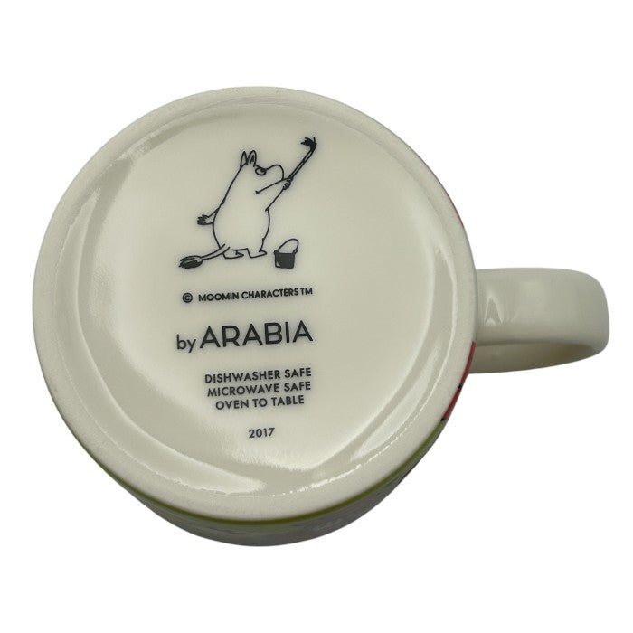 ARABIA アラビア ムーミン 2017年 夏限定 サマーシアター マグカップ コップ キャラクター 希少 食器 中古 W4