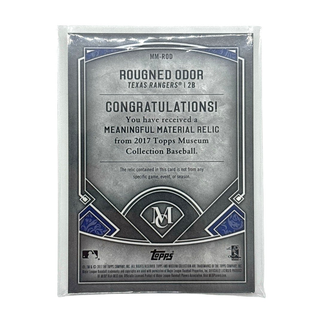 TOPPS MLBカード MUSEUM COLLECTION ROUGNED ODOR TEXAS RANGERS 31/50 #MM-ROD 中古 IT1