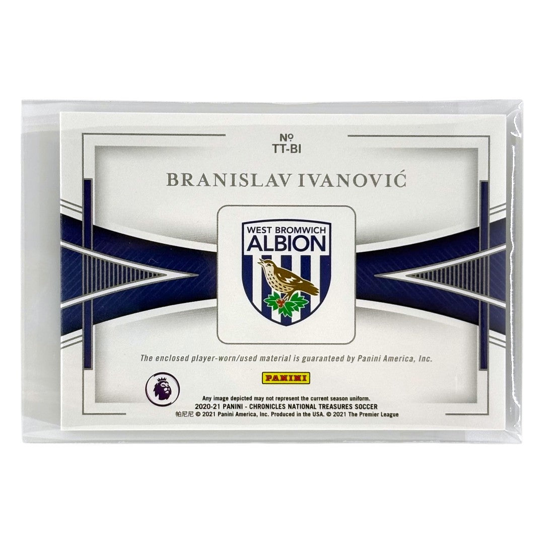 PANINI サッカーカード CHRONICLES NATIONAL TREASURES BRANISLAV IVANOVIC WEST BROMWICH ALBION /500 #TT-BI 中古 IT1