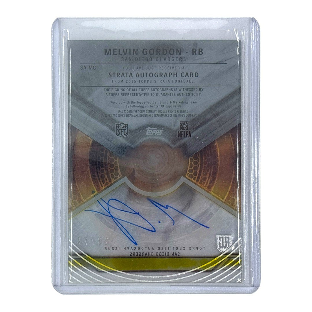 TOPPS NFLカード STRATA MELVIN GORDON SAN DIEGO CHARGERS 23/25 #SA-MG 中古 IT1