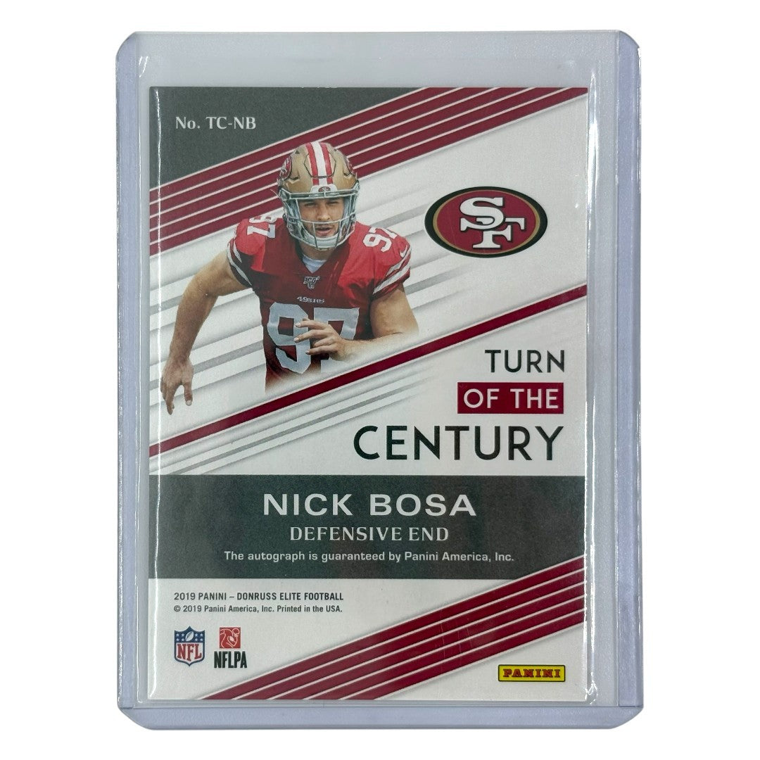 PANINI NFLカード DONRUSS ELITE NICK BOSA SAN FRANCISCO 49ERS 69/75 #TC-NB 中古 IT1