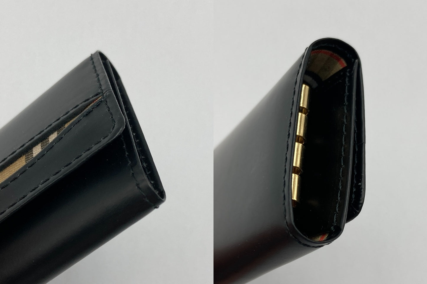 BURBERRY バーバリー ノバチェック 3連キーケース FN116/EX09 中古 D4