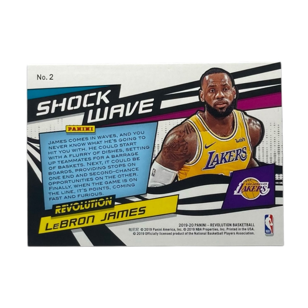 PANINI NBAカード REVOLUTION LEBRON JAMES LAKERS #2 中古 IT2