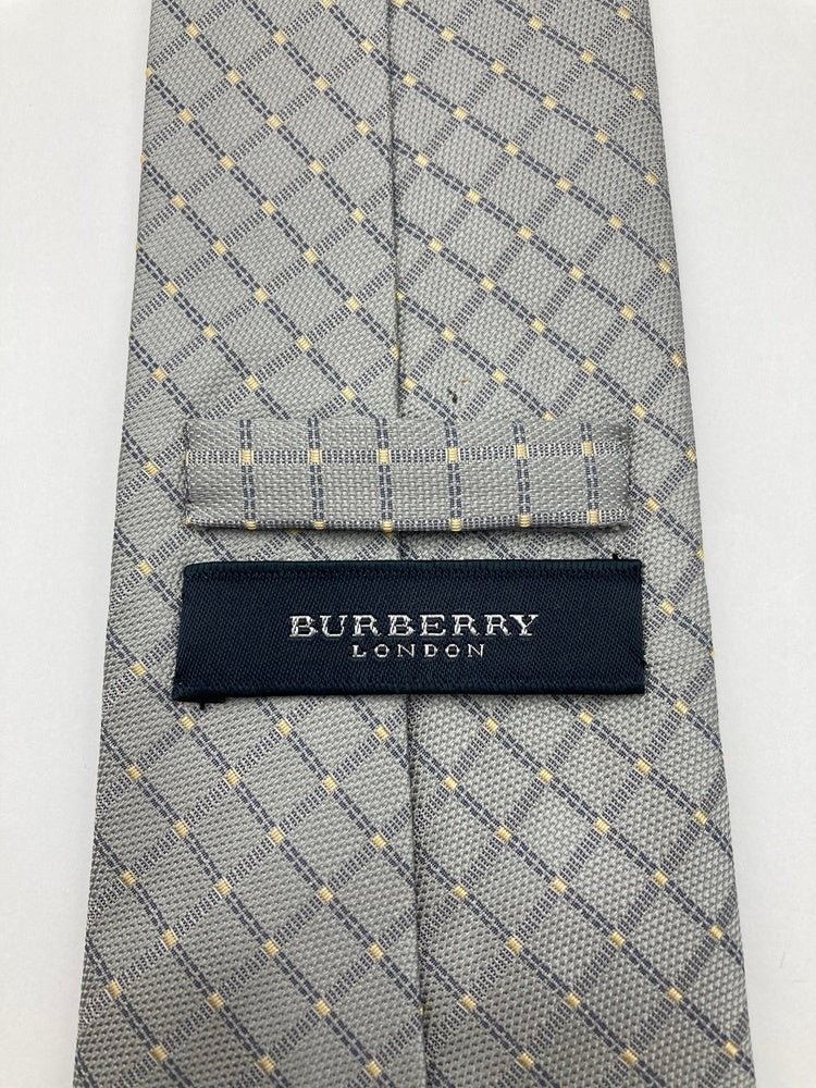 BURBERRY LONDON バーバリー ロンドン ネクタイ シルク100% 中古 D4
