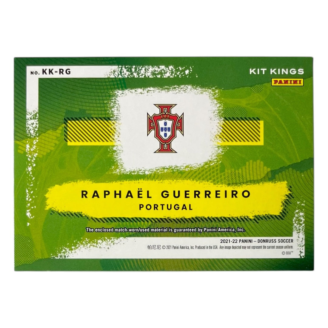 PANINI サッカーカード DONRUSS RAPHAEL GUERREIRO PORTUGAL #KK-RG 中古 IT2