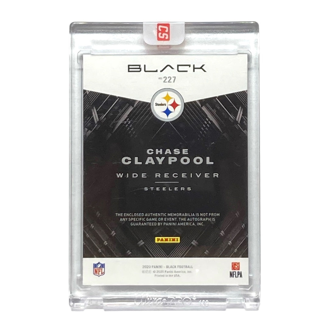 未開封品 PANINI NFLカード BLACK CHASE CLAYPOOL STEELERS 37/50 #227 中古 IT2