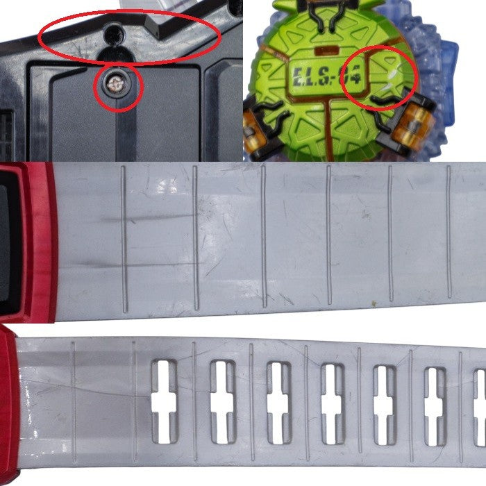 BANDAI 仮面ライダー鎧武 (ガイム) 変身ベルト DXゲネシスドライバー&メロンエナジーロックシード 中古 a1