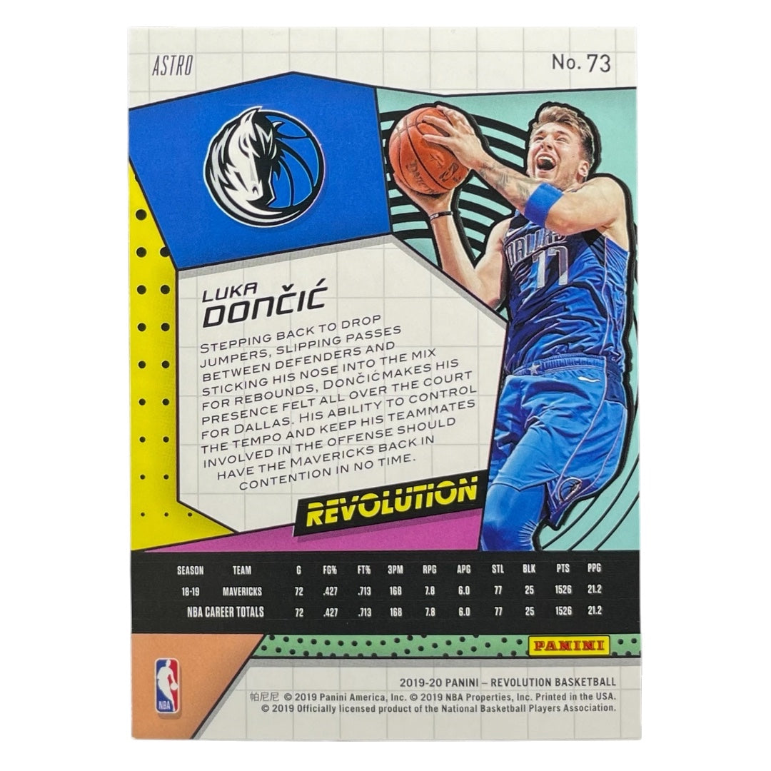 PANINI NBAカード REVOLUTION LUKA DONCIC MAVERICKS #73 中古 IT2
