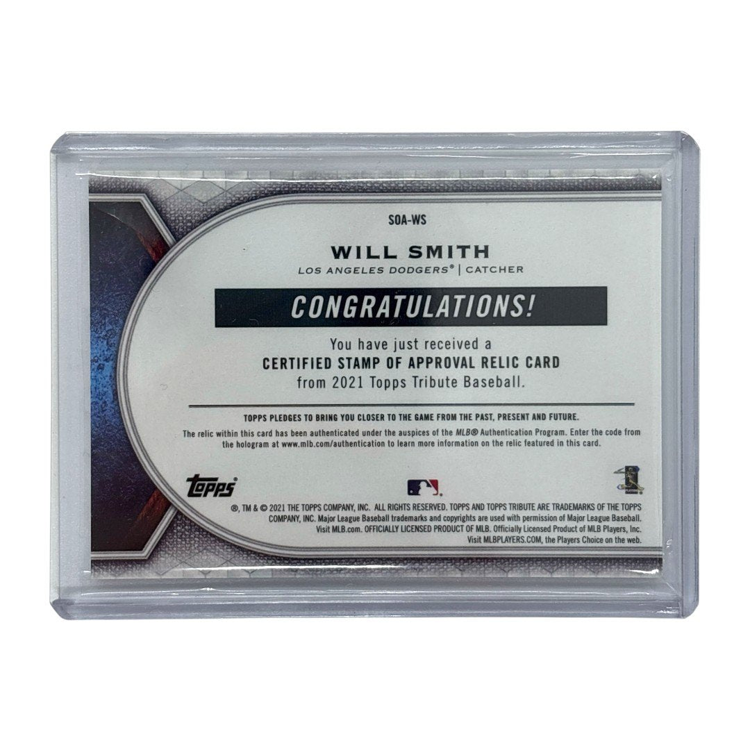 TOPPS MLBカード TRIBUTE WILL SMITH LOS ANGELES DODGERS 003/150 #SOA-WS 中古 IT1