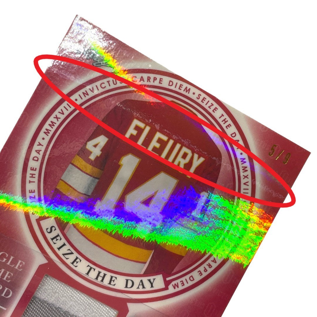 Leaf NHLカード INVICTUS CARPE DIEM THEOREN FLEURY 5/9 #CD-21 中古 IT1