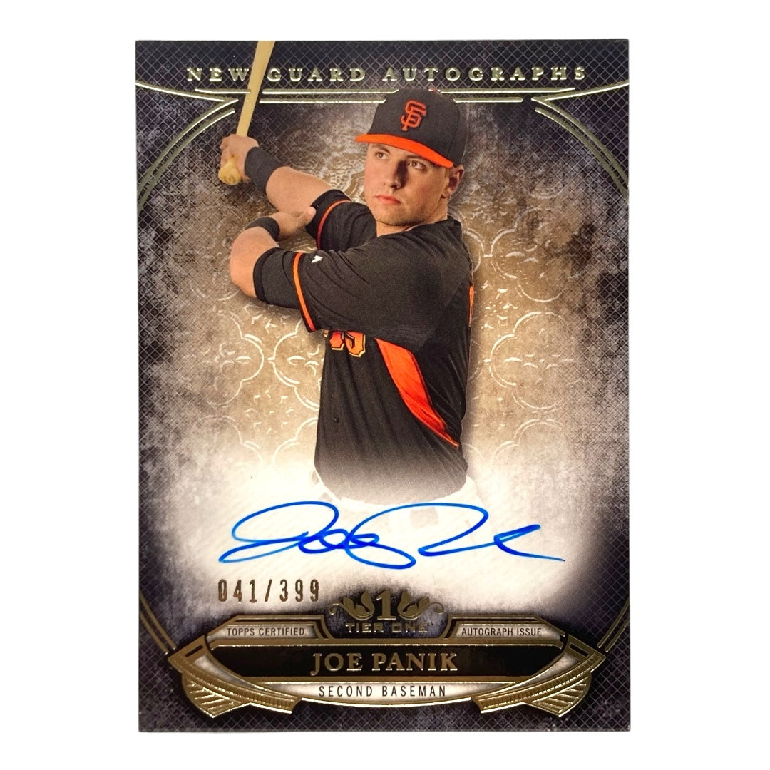 TOPPS MLBカード TIER ONE JOE PANIK GIANTS 041/399 #NGA-JPA 中古 IT2