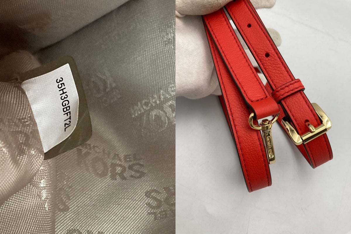 MICHAEL KORS マイケルコース レザー 2WAY ショルダーバッグ 35H3GBFT2L 中古 D4