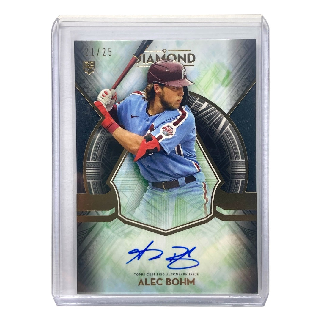 TOPPS MLBカード DIAMOND ICONS ALEC BOHM PHILLIES 21/25 #AC-AB 中古 IT2