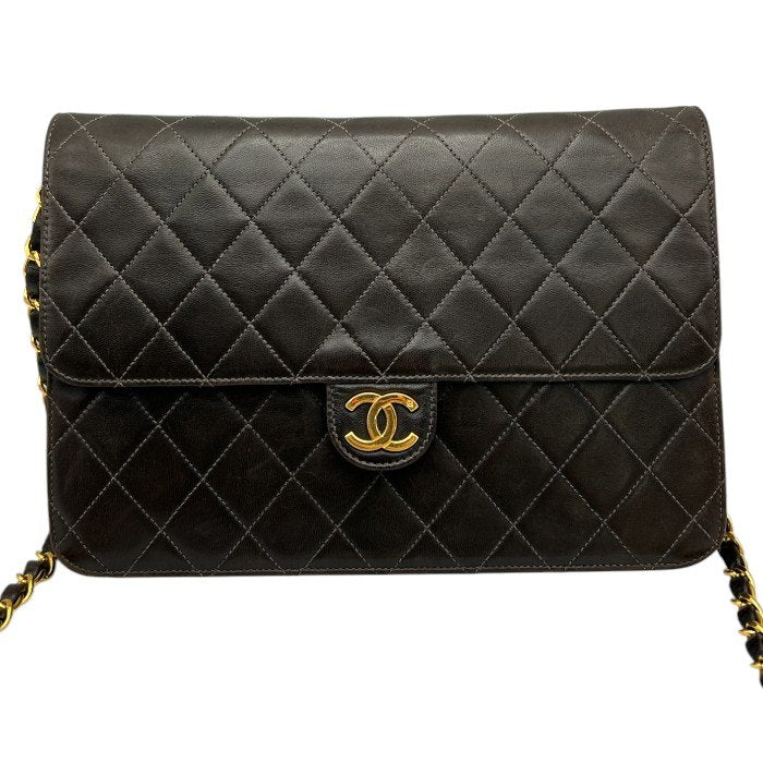 CHANEL シャネル 旧マトラッセ バッグ ブランド レザー 鞄 ショルダー レディース 中古 W4