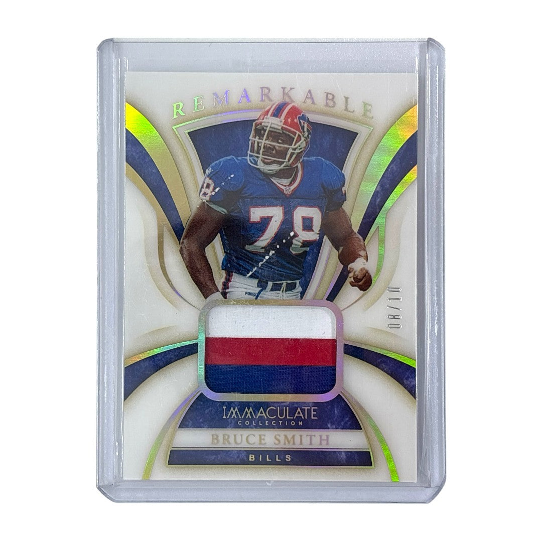 PANINI NFLカード IMMACULATE COLLECTION BRUCE SMITH BILLS 08/10 #RM27 中古 IT1