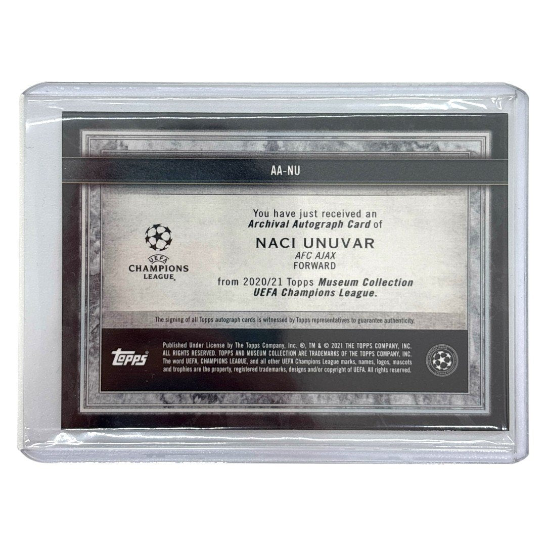 TOPPS サッカーカード MUSEUM COLLECTION NACI UNUVAR AJAX 07/50 #AA-NU 中古 IT1