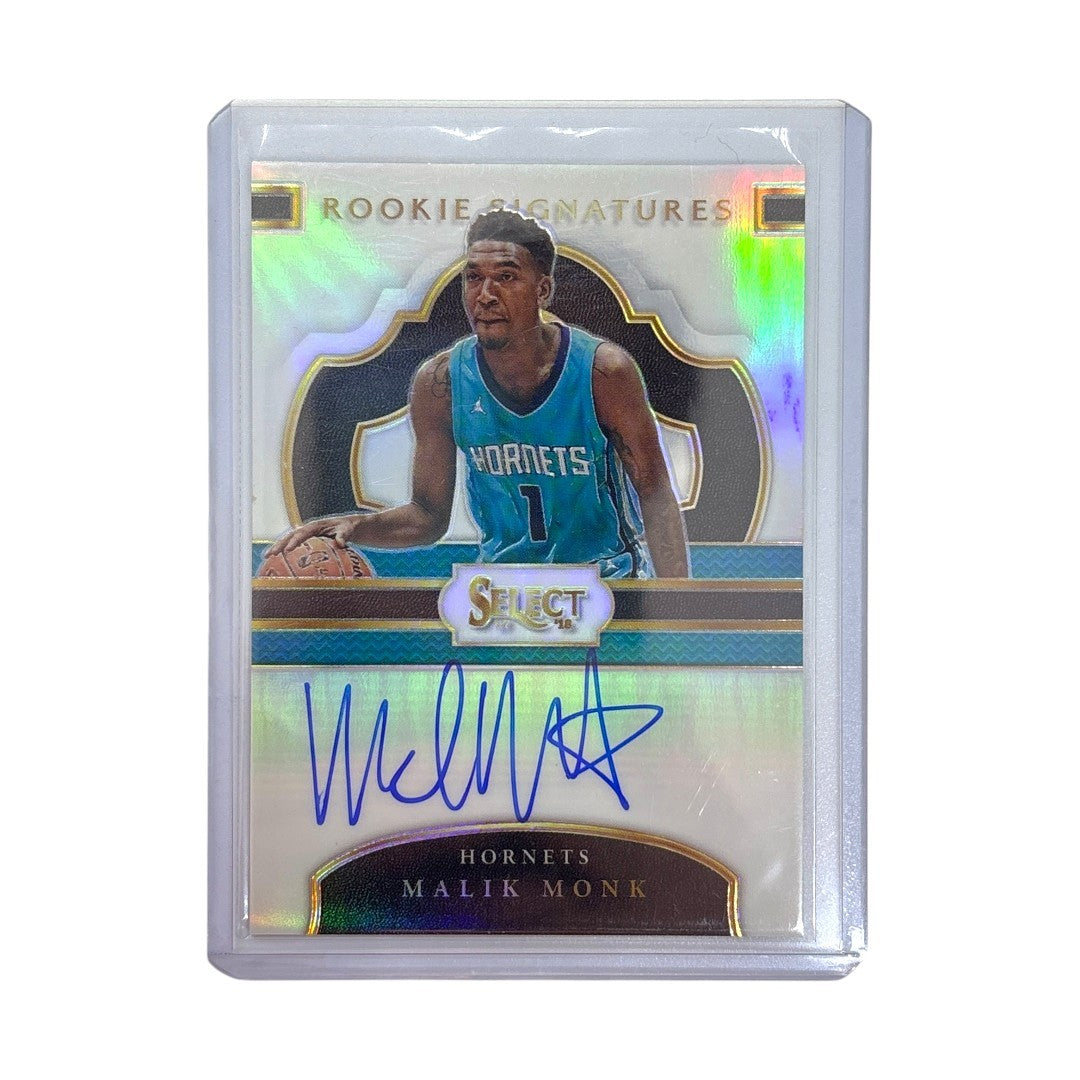 PANINI NBAカード SELECT PRIZM MALIK MONK CHARLOTTE HORNETS 096/199 #RS-MAL 中古 IT1