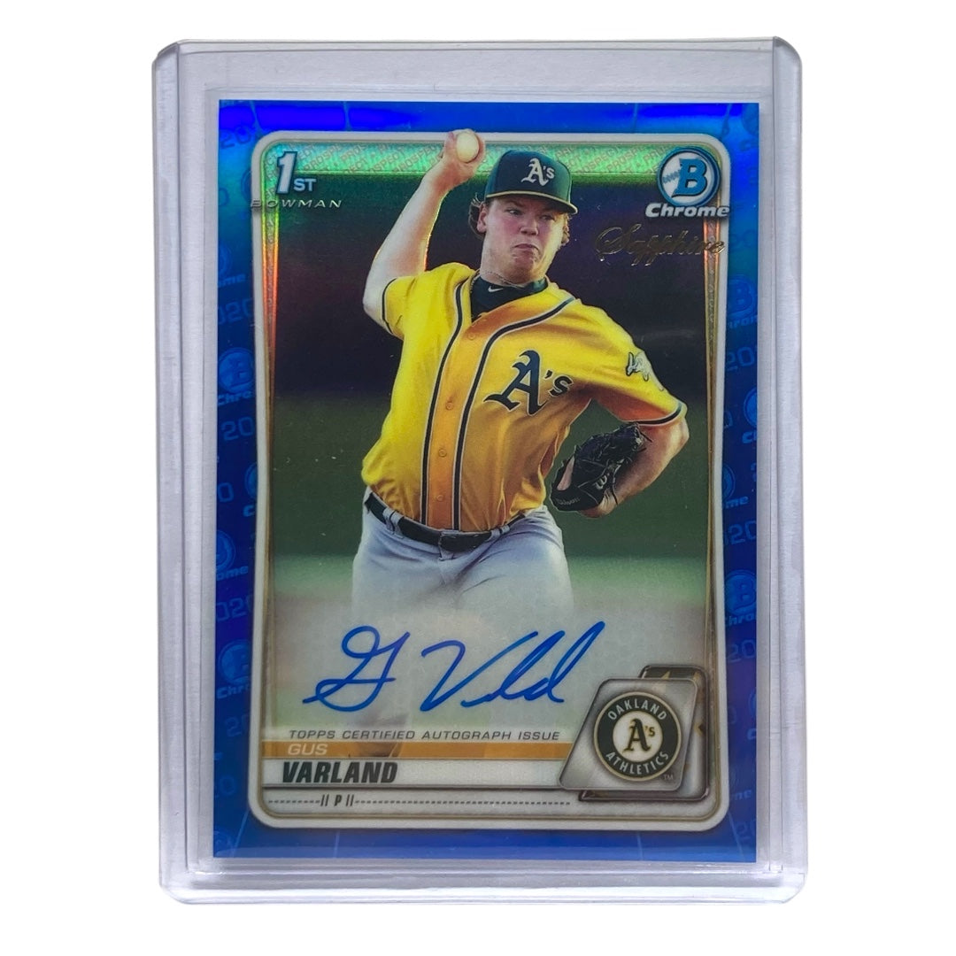 TOPPS MLBカード BOWMAN CHROME GUS VARLAND ATHLETICS #BSPA-GV 中古 IT2