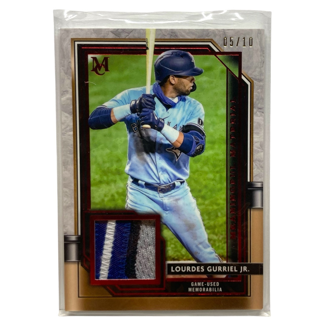 TOPPS MLBカード MUSEUM COLLECTION LOURDES GURRIEL JR. BLUE JAYS 05/10 #MMR-LGJ 中古 IT2