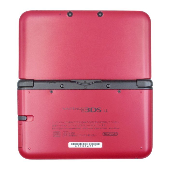 任天堂 ニンテンドー3DS LL 本体 レッド×ブラック 中古 a1