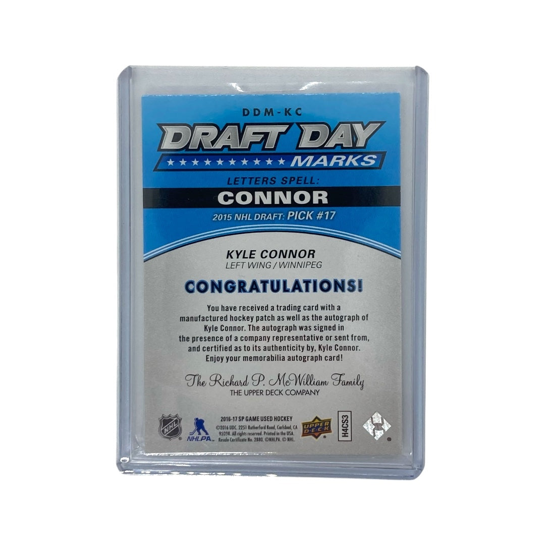 UPPER DECK NHLカード SP GAME USED KYLE CONNOR WINNIPEG JETS 20/35 #DDM-KC 中古 IT2