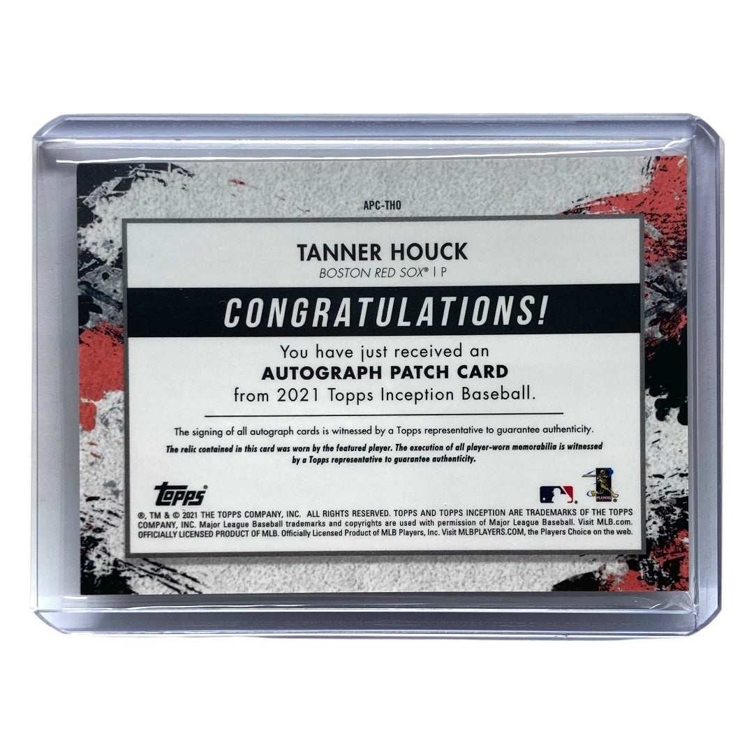 TOPPS MLBカード INCEPTION TANNER HOUCK RED SOX 22/25 #APC-THO 中古 IT2