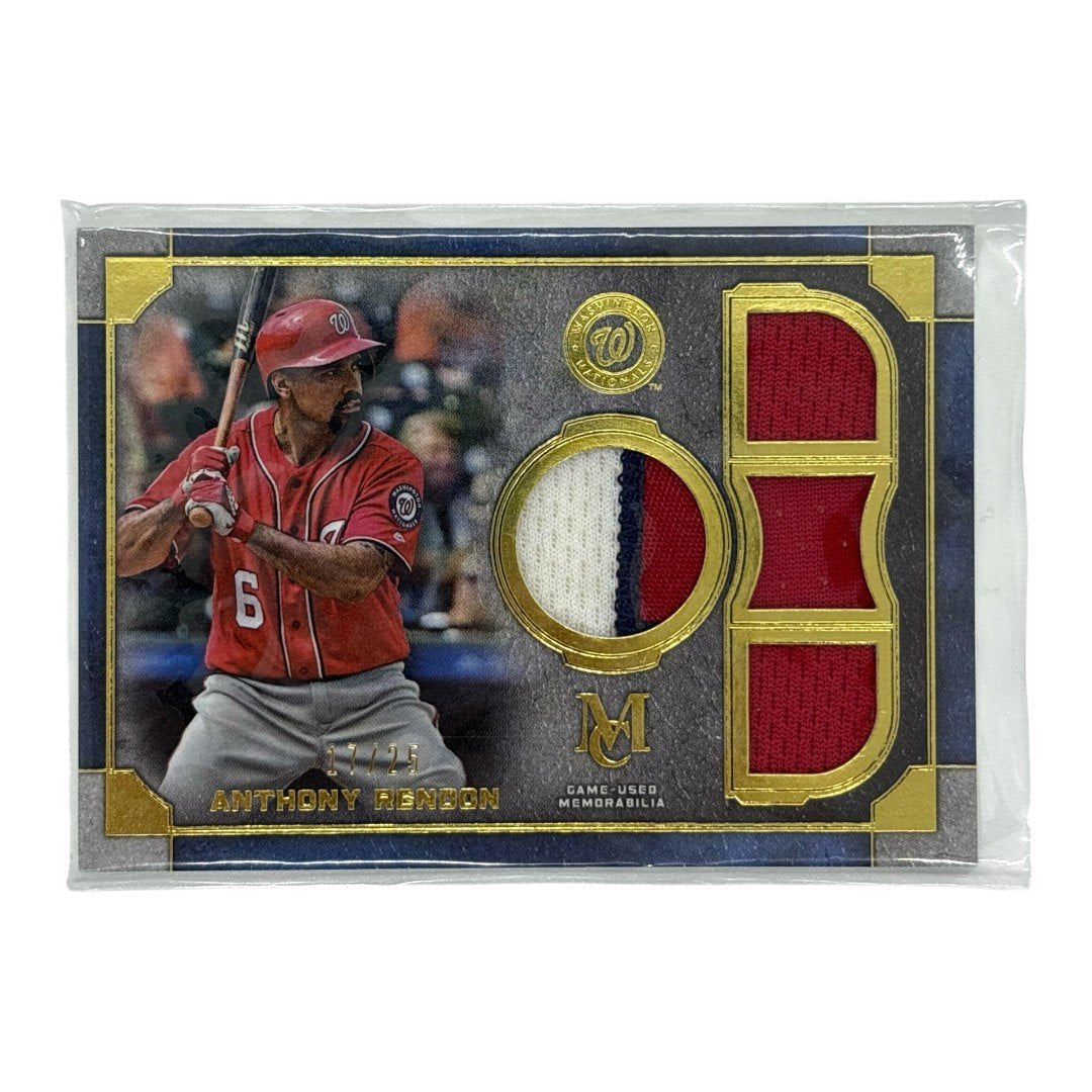 TOPPS MLBカード MUSEUM COLLECTION ANTHONY RENDON WASHINGTON NATIONALS 17/25 #SPQR-ARE 中古 IT1