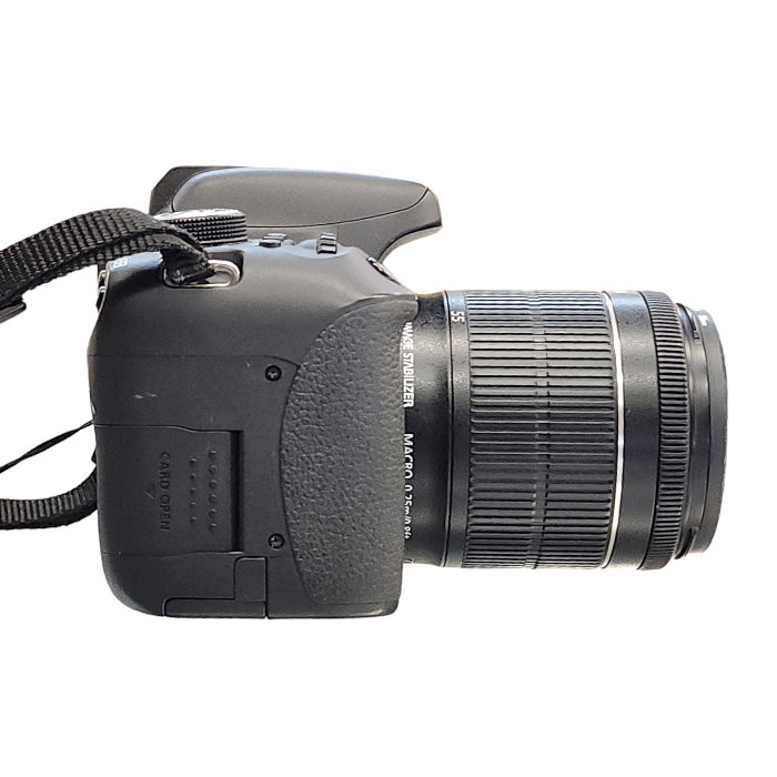Canon キヤノン EOS kiss X8i レンズキット AFデジタル一眼レフカメラ ブラック 2420万画素 中古 T1