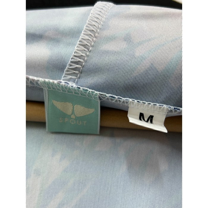 SPOUT スポウト 水陸両用 パーカー ラッシュガード リリーネイビー #72244 M レディース トップス 運動 ヨガ 水着 中古 W4