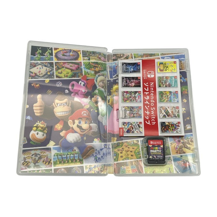 nintendo switch マリオパーティー スーパースターズ ソフト ニンテンドー スイッチ マリオ 中古 W1