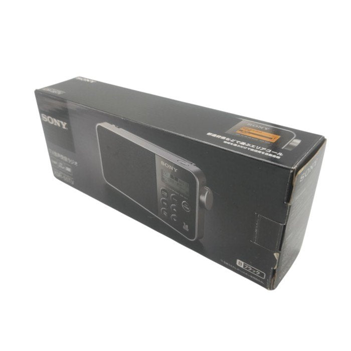 SONY ソニー ワンセグTV音声 FM/AM/TV音声ラジオ XDR-55TV (B) 中古 H4