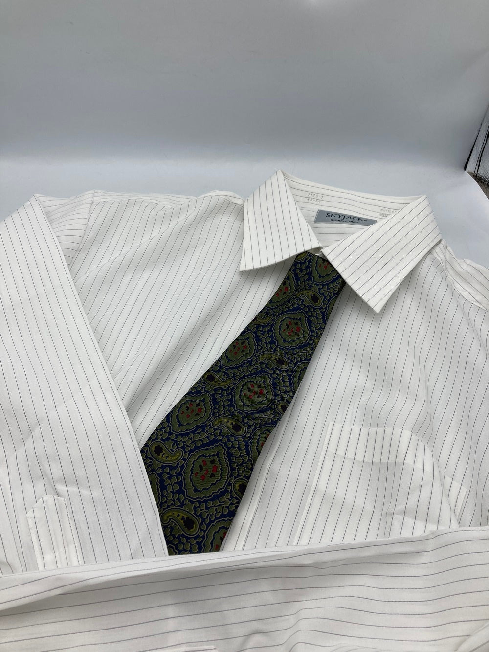 Christian Dior MONSIEUR クリスチャンディオール ムッシュ ペイズリー柄 ネクタイ シルク100% 中古 D4