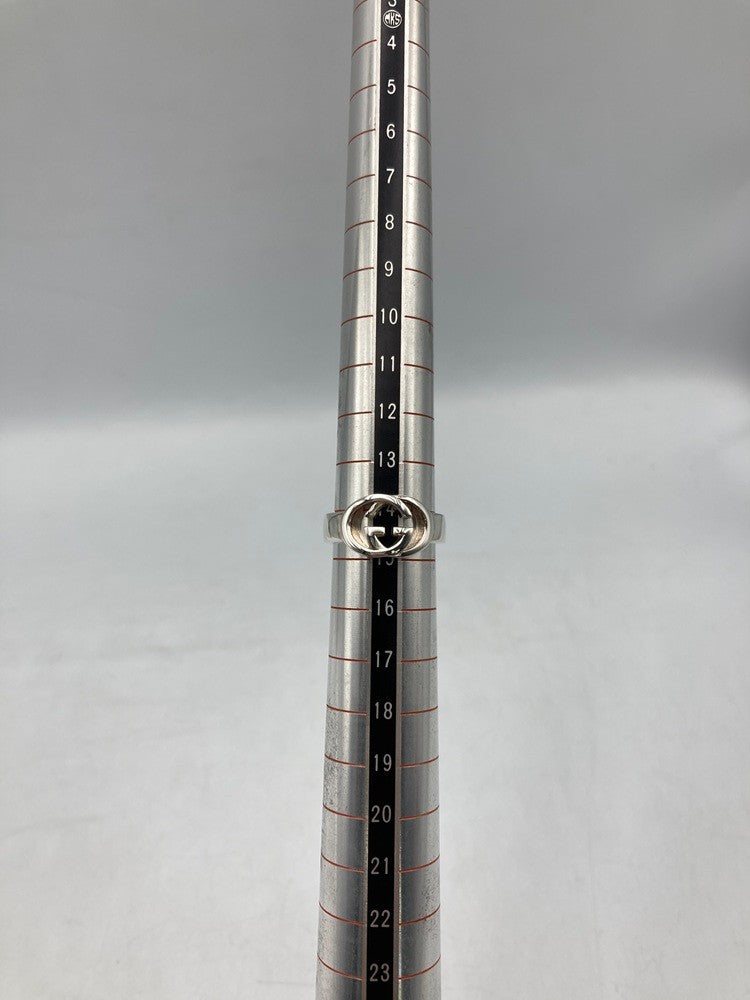 GUCCI グッチ インターロッキングG ブリットリング シルバー925 サイズ14.5号 中古 D4