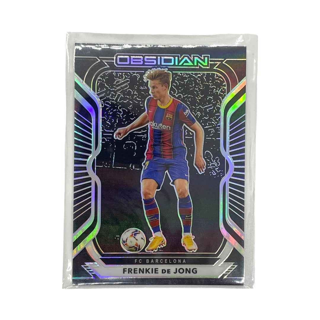 PANINI サッカーカード OBSIDIAN FRENKIE DE JONG BARCELONA 017/195 #19 中古 IT1
