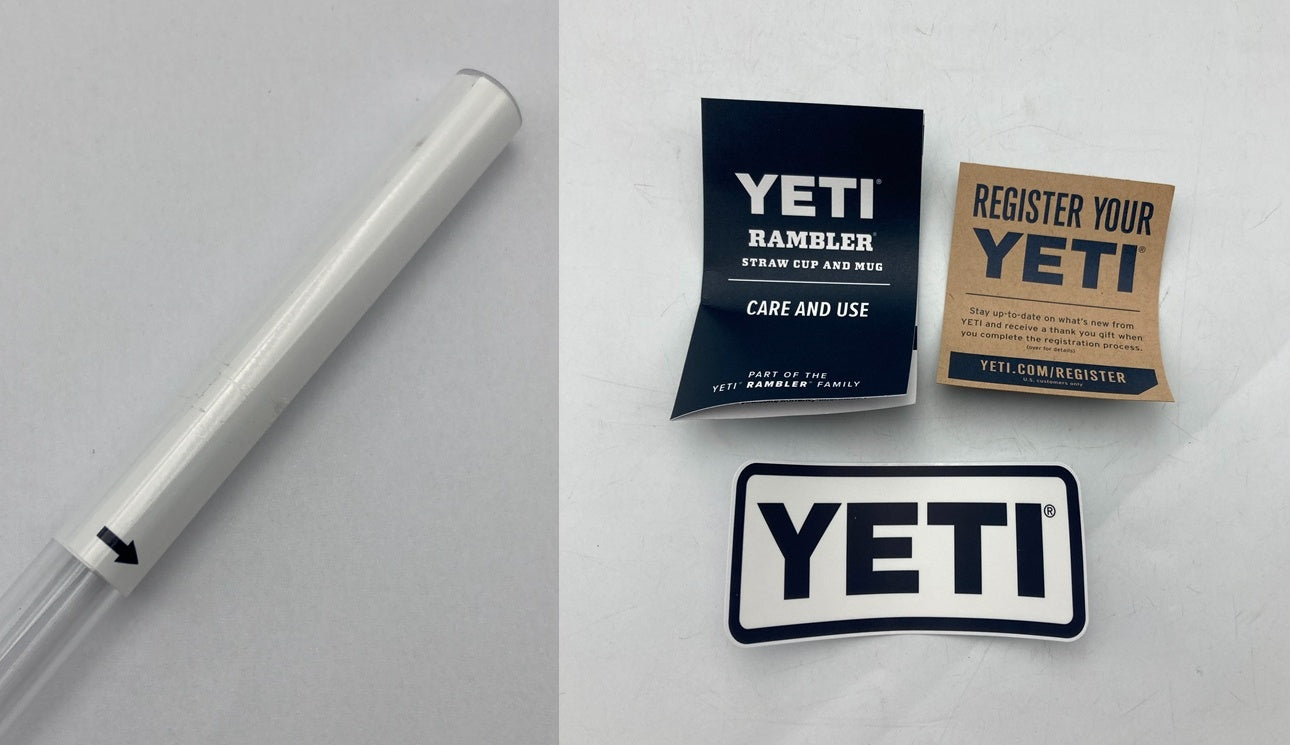 YETI RAMBLER イエティ ランブラー 保冷マグ 35 oz STRAW MUG 1035ml 中古 D4