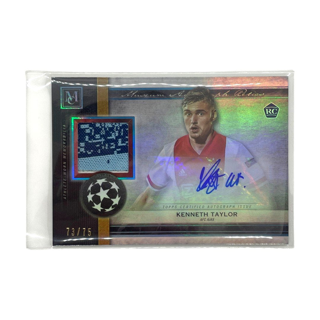 TOPPS サッカーカード MUSEUM COLLECTION KENNETH TAYLOR AJAX 73/75 #MAR-KT 中古 IT1