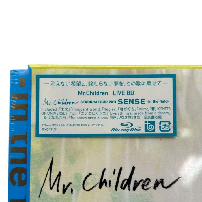 未開封品 Mr.Children ミスチル sense ブルーレイ Blu-ray ミスターチルドレン ライブ 円盤 中古 W4