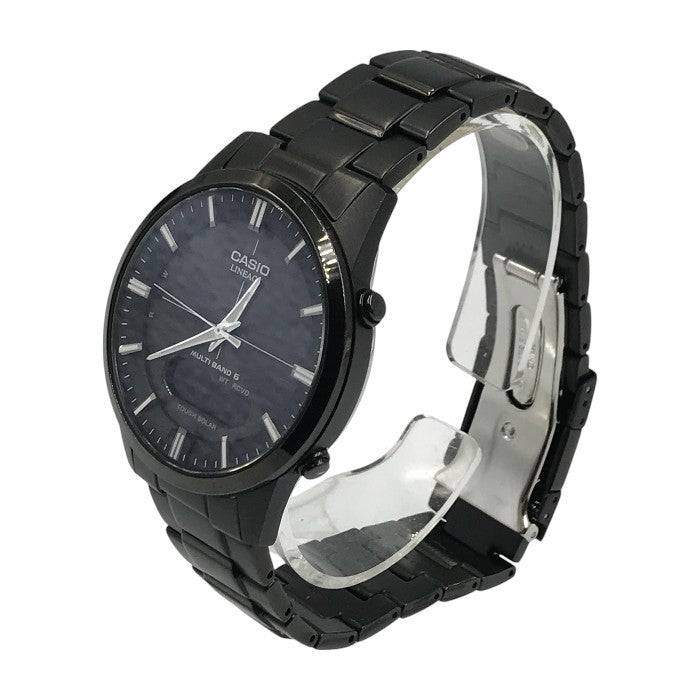 CASIO カシオ LINEAGE 腕時計 メンズ タフソーラー 電波 アナログ/デジタル アナデジ LCW-M170DB-1AJF 中古 T1