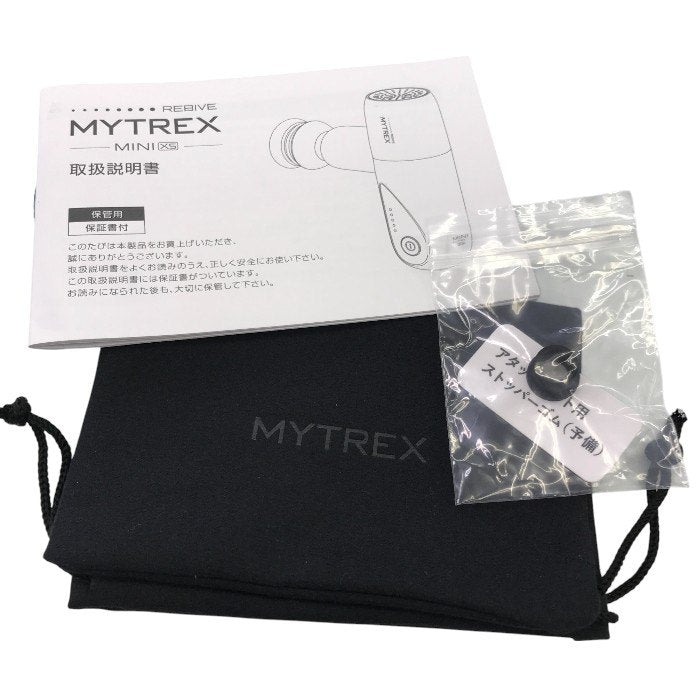 MYTREX マイトレックス REBIVE MINI XS パープル 筋膜リリースガン ハンディガン ボディケア リバイブミニエックスエス MT-RMXS21P 中古 Y1
