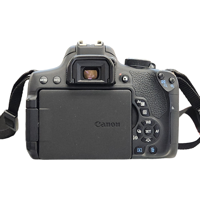 Canon キヤノン EOS kiss X8i レンズキット AFデジタル一眼レフカメラ ブラック 2420万画素 中古 T1