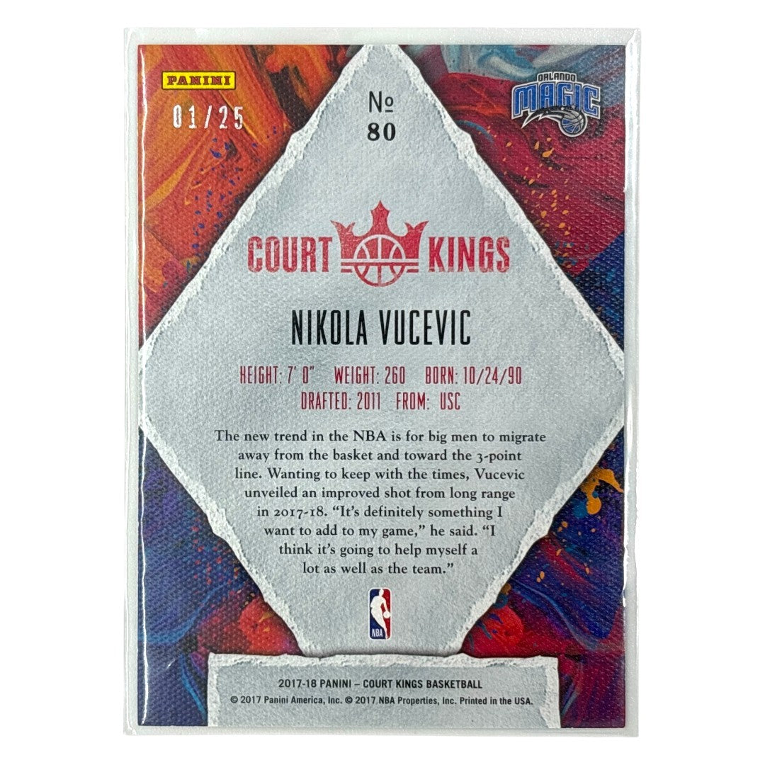 PANINI NBAカード COURT KINGS NIKOLA VUCEVIC MAGIC /25 #80 中古 IT1