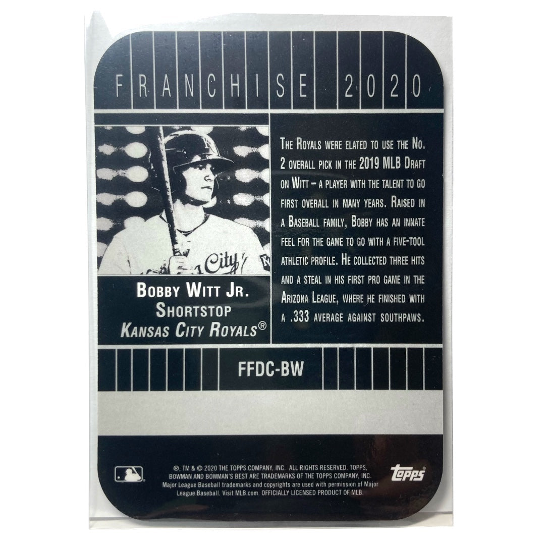 TOPPS MLBカード BOWMAN'S BEST BOBBY WITT JR. ROYALS #FFDC-BW 中古 IT2