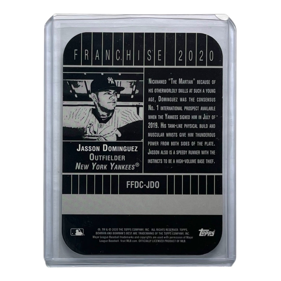 TOPPS MLBカード BOWMAN'S BEST JASSON DOMINGUEZ NEW YORK YANKEES #FFDC-JDO 中古 IT2