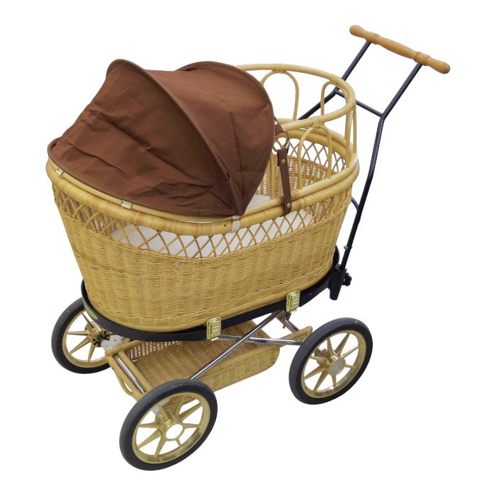 東京乳母車 -Pousse-Pousse BLACK-/プスプス ブラック チャイルドフェンス付き 中古 a1