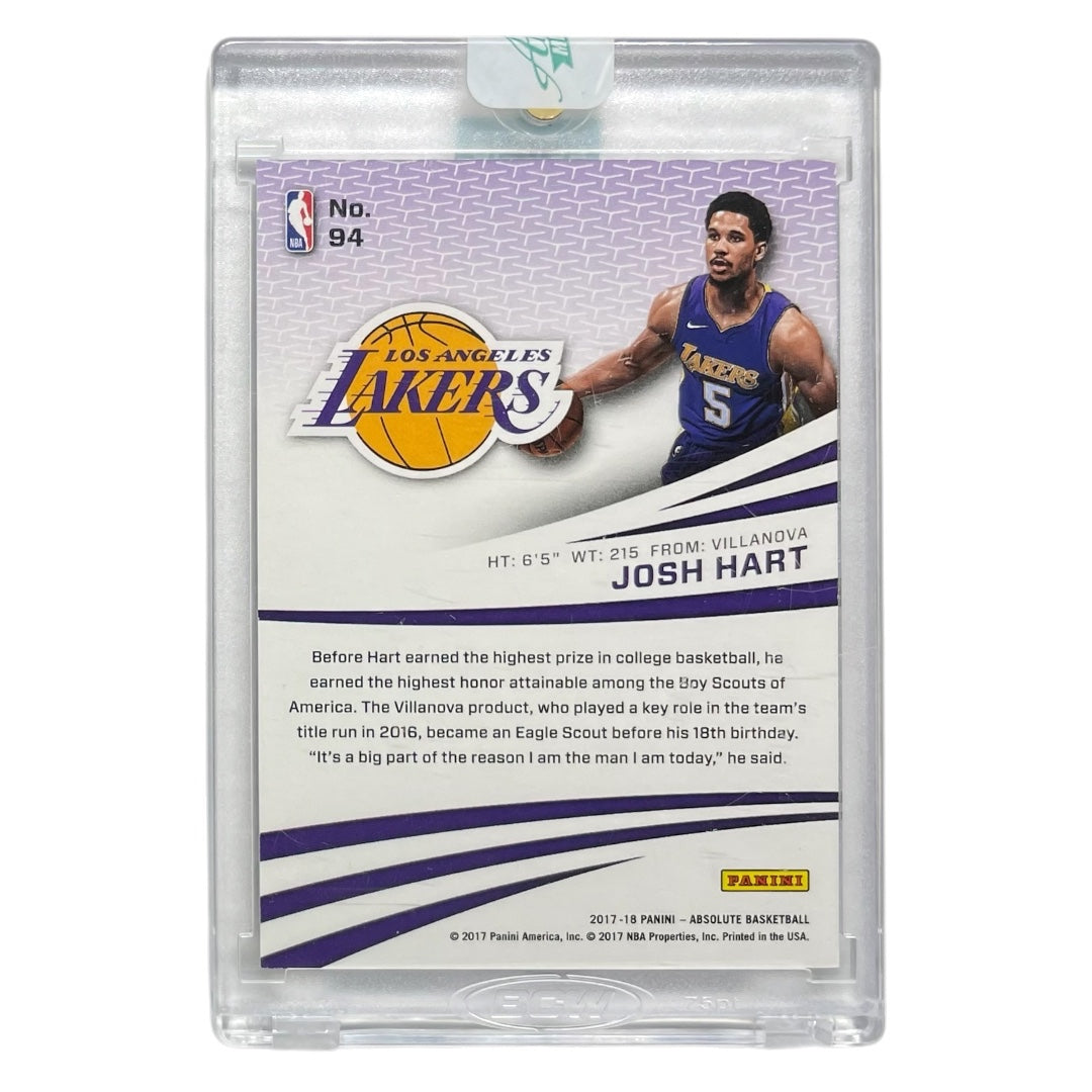 未開封品 PANINI NBAカード ABSOLUTE JOSH HART LOS ANGELES LAKERS #94 中古 IT2