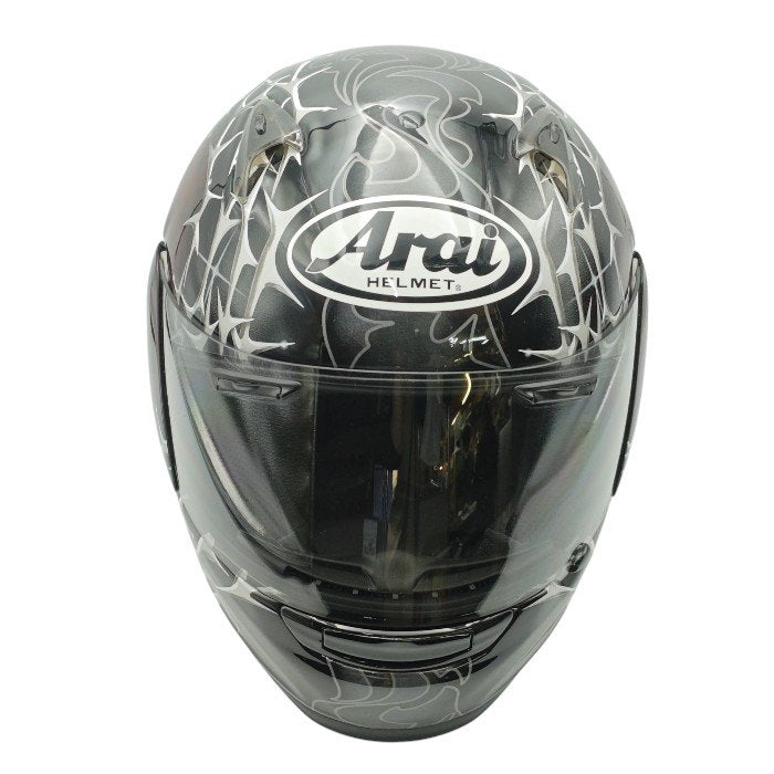 Arai アライ PROFILE SINISTER プロファイル シニスター SNELL M2005 YF DESIGN フルフェイス ヘルメット 中古 H4