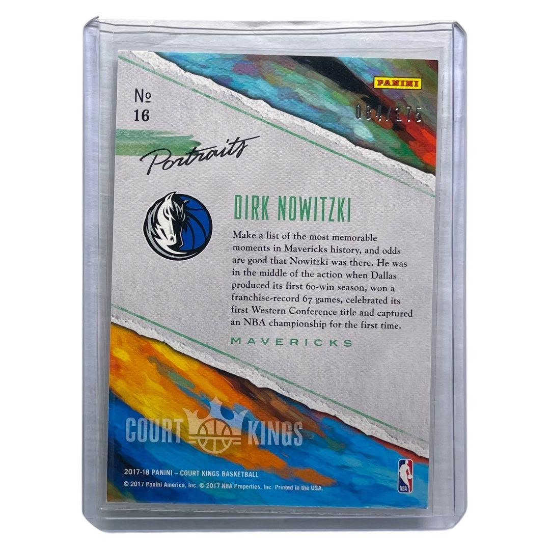 PANINI NBAカード COURT KINGS DIRK NOWITZKI MAVERICKS /175 #16 中古 IT2